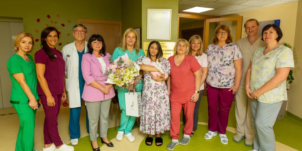 Jūrmalas slimnīcā sagaidīts šī gada 1000. jaundzimušais.