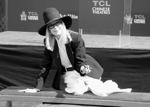 Дайан Китон в 2022 году.