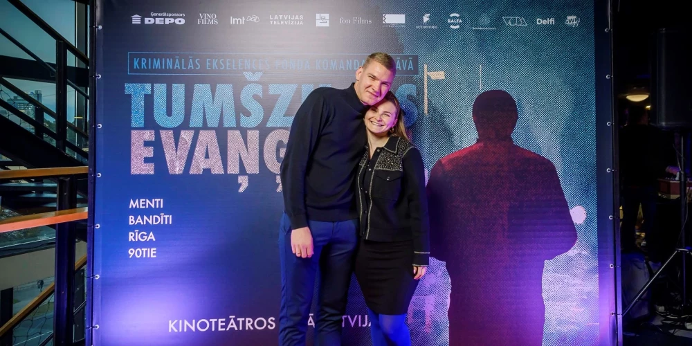 Viesturs Berkmanis ar sievu Madaru Agitu Cakeus-Berkmani.