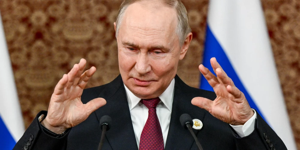 Krievijas vadonis Vladimirs Putins.