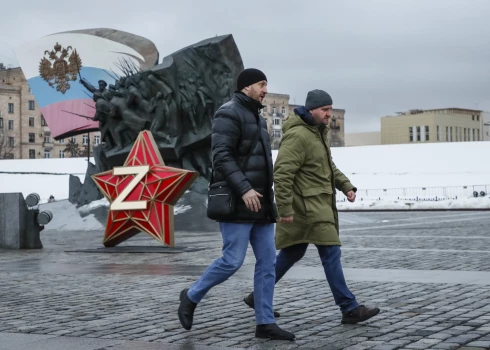 Agresijas simboli Maskavā un citās Krievijas pilsētās ir ierasta parādība