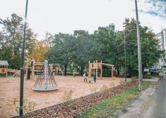 Mīlgrāvī tapis jauns bērnu rotaļu laukums