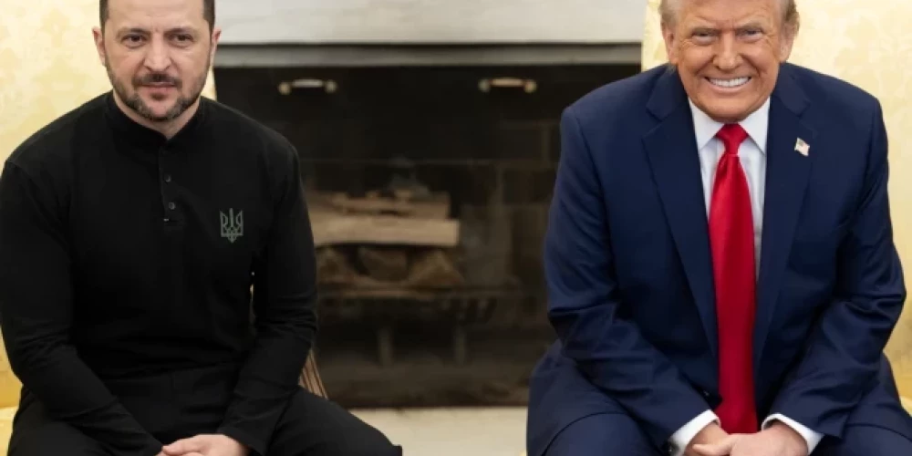 Ukrainas prezidents Volodimirs Zelenskis norādījis, ka cer ar ASV prezidentu Donaldu Trampu tikties piektdien.