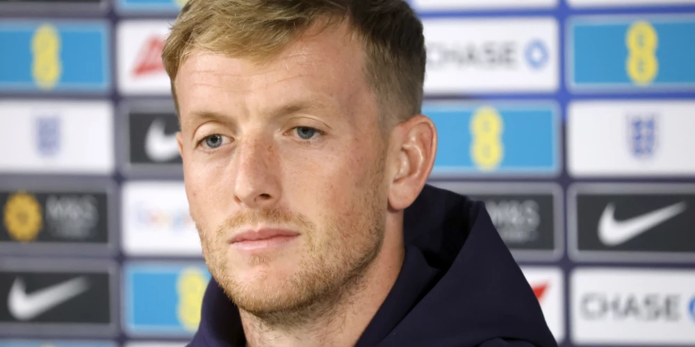 Anglijas futbola izlases pēdējo gadu pamatvārtsargs Džordans Pikfords.