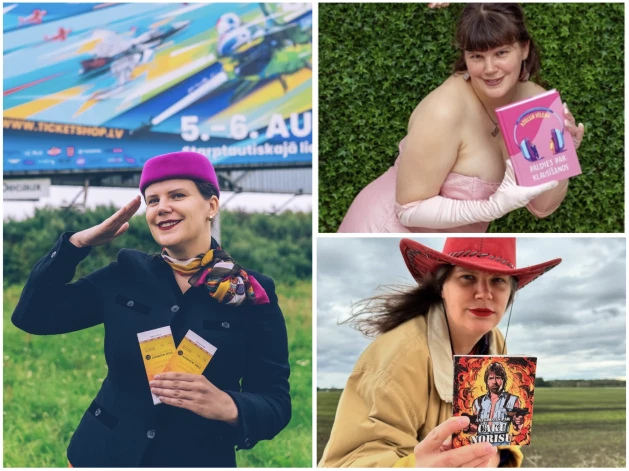Kristīnei patīk iegādāties apģērbu, kas viņu izceļ citu vidū.