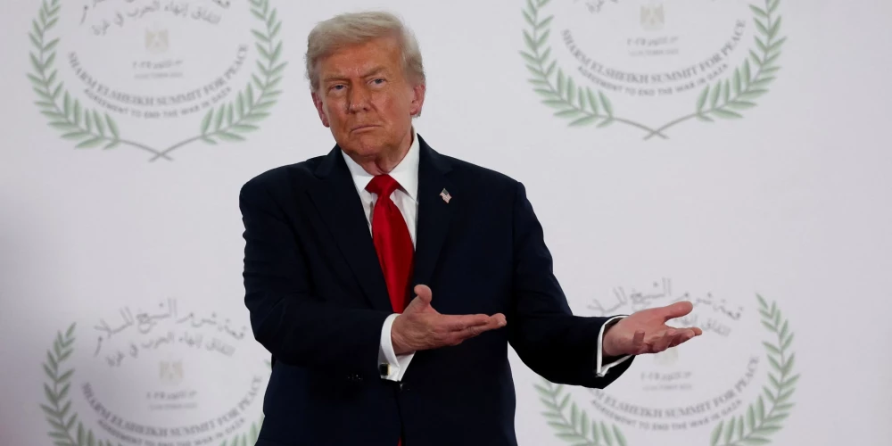 ASV prezidents Donalds Tramps.