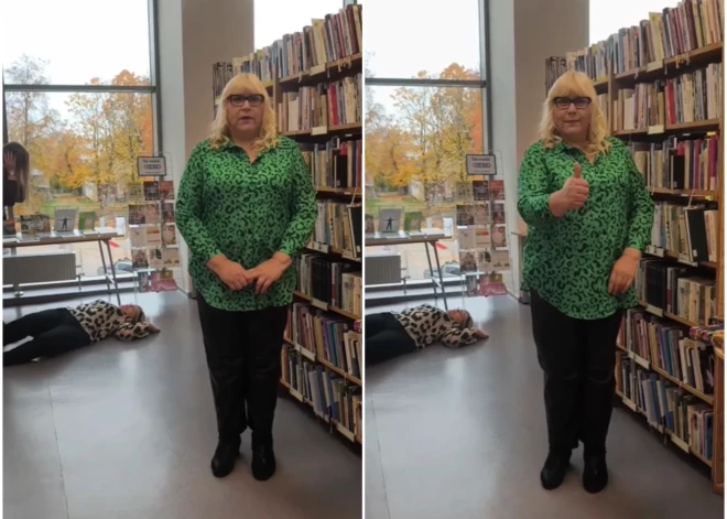 ВИДЕО: сотрудницы библиотеки в Резекне обратились к аудитории при помощи смешного ролика и стали сенсацией