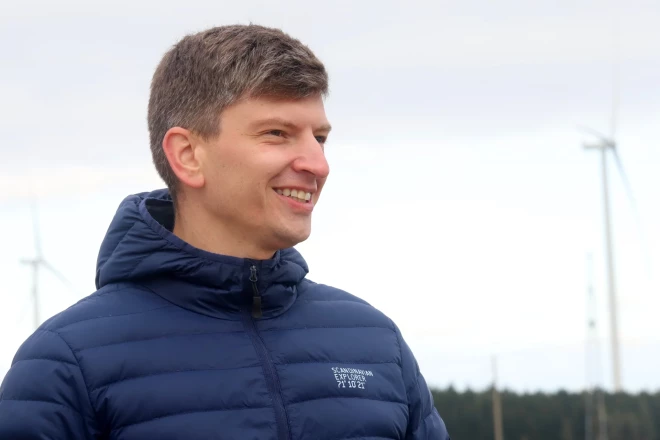 “Latvenergo” vēja parku attīstības speciālists Edgars Groza.