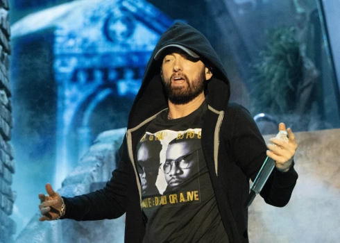 Eminems koncertā aizvadītā gada oktobrī.