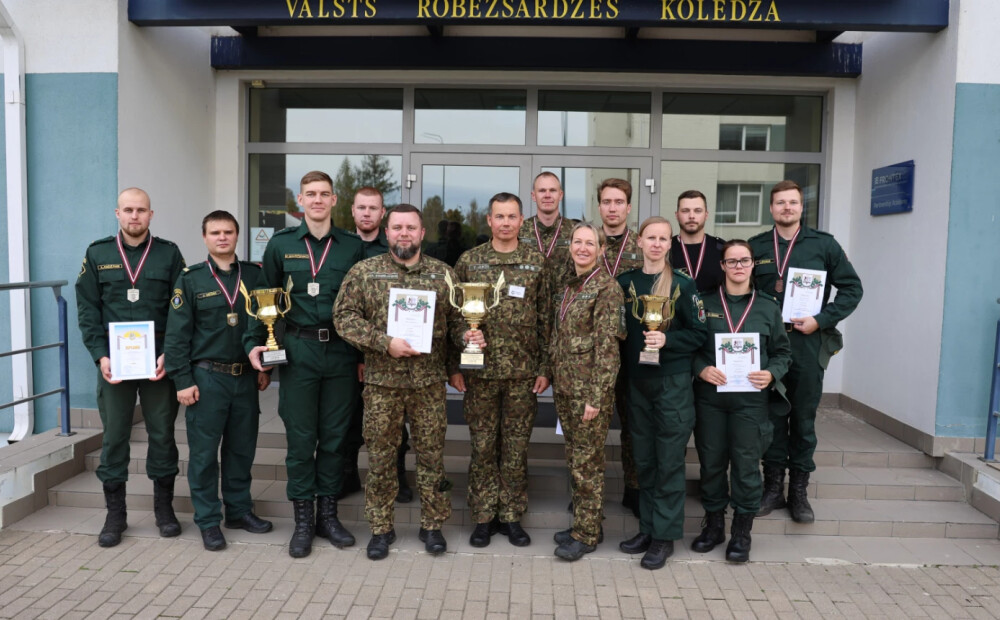 Latvijas robežsargu sacensībās zeltu izcīna Viļakas pārvalde