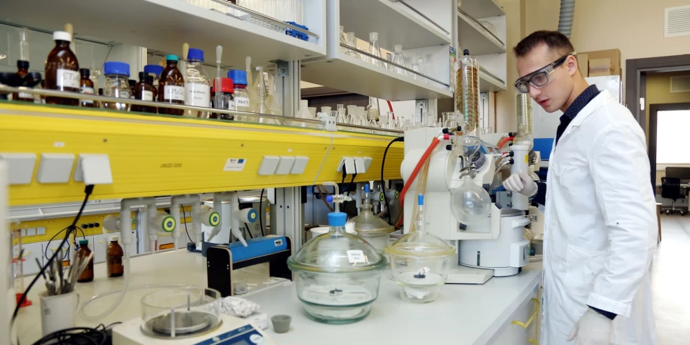 В институте органического синтеза.