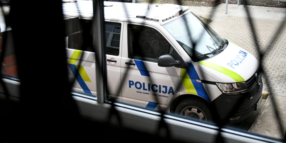 Valsts policijas dienesta automašīna./Ilustratīvs attēls.