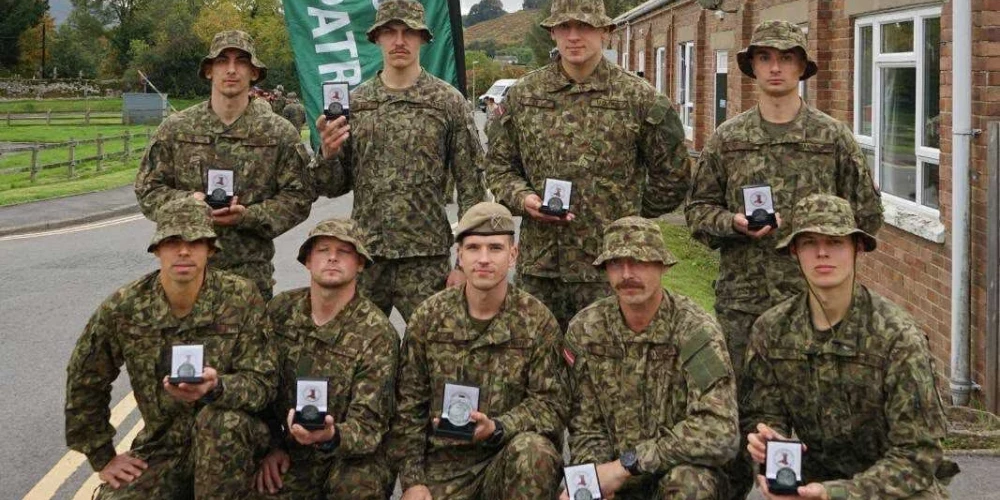 Latvijas Artilērijas divizionam sudraba medaļa prestižajās "Cambrian Patrol" sacensībās.