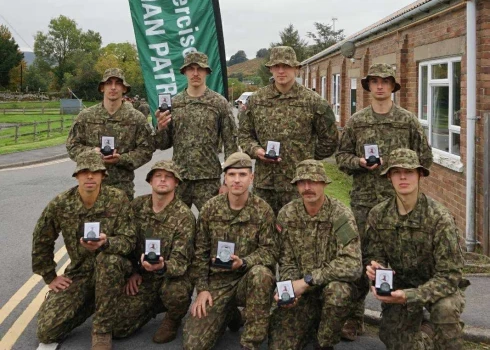 Latvijas Artilērijas divizionam sudraba medaļa prestižajās "Cambrian Patrol" sacensībās.