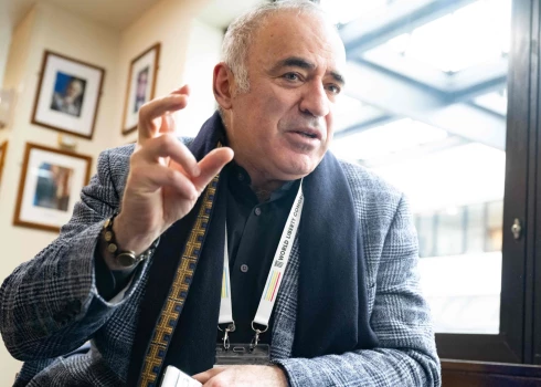 Bijušais pasaules čempions šahā Garijs Kasparovs