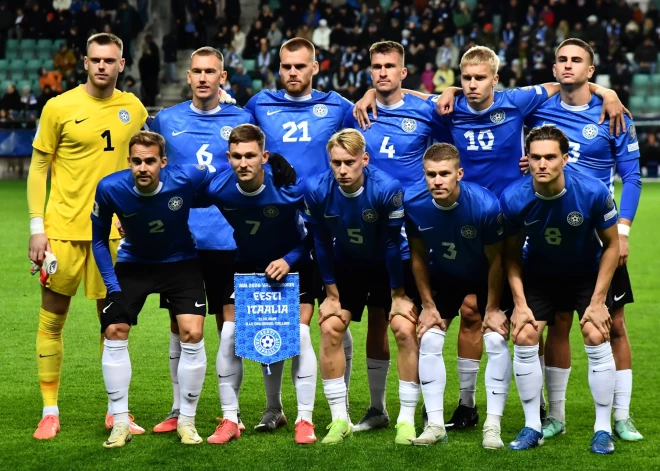 Igaunija nenosargā uzvaru pret Moldovu Pasaules kausa kvalifikācijas turnīra spēlē