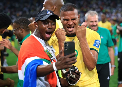 DĀR futbolisti līksmo pēc iekļūšanas Pasaules kausa finālturnīrā