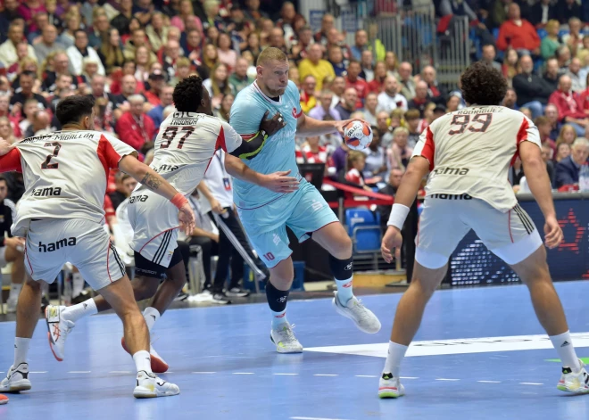 Dainis Krištopāns gūst četrus vārtus, viņa "Melsungen" uzvar "Benfica" pirmajā EHF Eiropas līgas spēlē