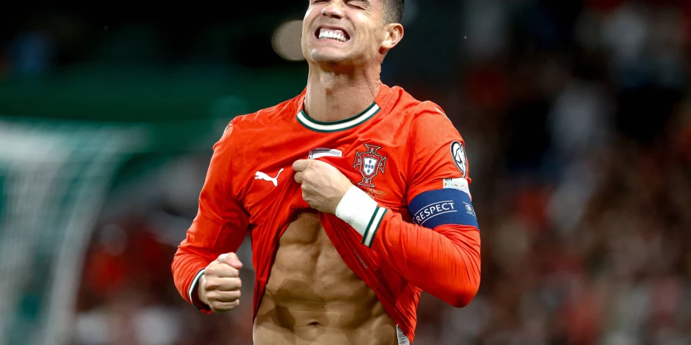 Pat 40 gadu vecumā Ronaldu turpina būt rezultatīvs, taču Ungārija uzgāza aukstu dušu pēdējos spēles mirkļos