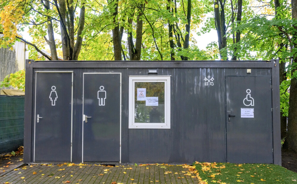 Slēgtas publiskās tualetes pie Olaines Kultūras nama