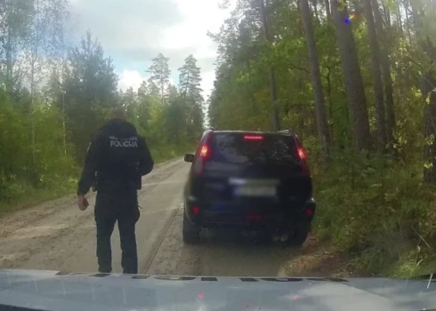 FOTO: Ropažu novada pašvaldības policija.