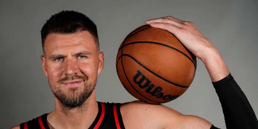 Kristaps Porziņģis spēlēs savā piektajā NBA komandā. 