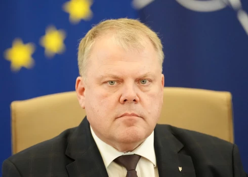 Latvijas Pašvaldību savienības (LPS) priekšsēdis Gints Kaminskis.