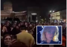 В Петербурге задержали певицу, которая на улицах города исполняла песни "иноагентов"