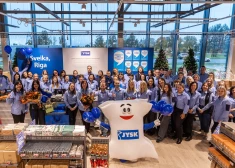 JYSK расширяет сеть современных магазинов в Латвии.