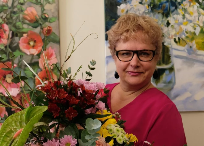 Poļu kultūras centrā Daugavpilī var apskatīt Daces Abrickas jauno izstādi "Krāsu mirkļi"