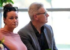 Mārtiņš Bondars ar kundzi Ievu Bondari