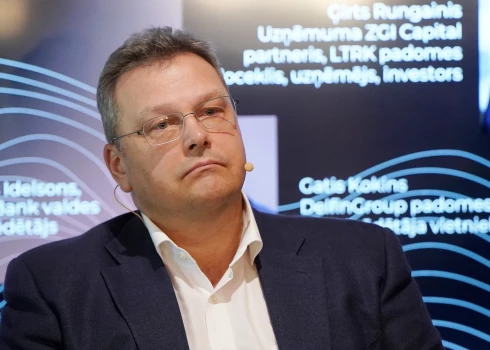 Предприниматель Гиртс Рунгайнис.