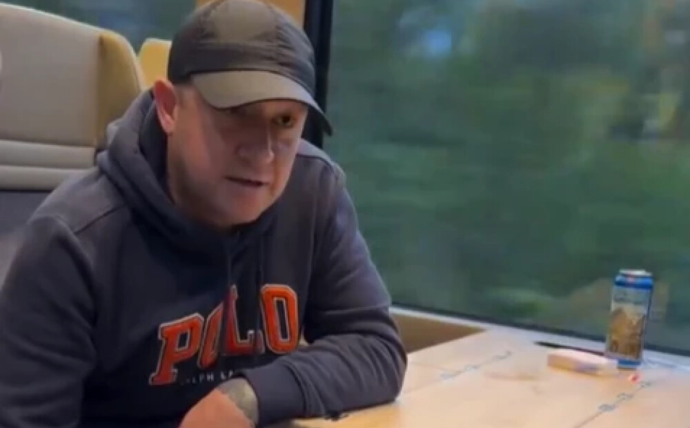 VIDEO. "Mēs jūs visus nogalināsim, tādus kā jūs mēs šaujam!": Šveices vilcienā trako agresīvs krievs, kuru soctīklos atpazīst kā "emigrantu" no Zolitūdes