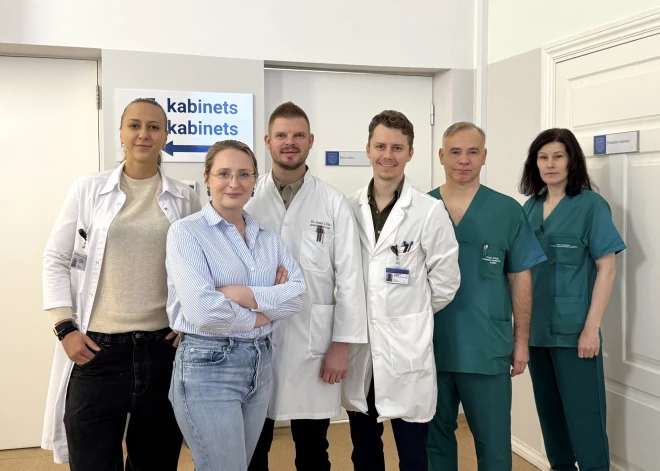 Stradiņos pirmo reizi Latvijā veikta inovatīva operācija rokas tūskas mazināšanai pēc krūts vēža ārstēšanas