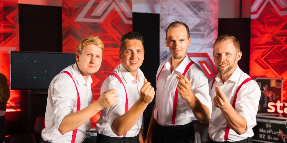 Ieskats šova "X faktors" 2025. gada 19. oktobra raidījumā.