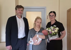 Mamma Zigrīda jau ceturto reizi izvēlas laist pasaulē mazulīti tieši Kuldīgas slimnīcas Dzemdību nodaļā.