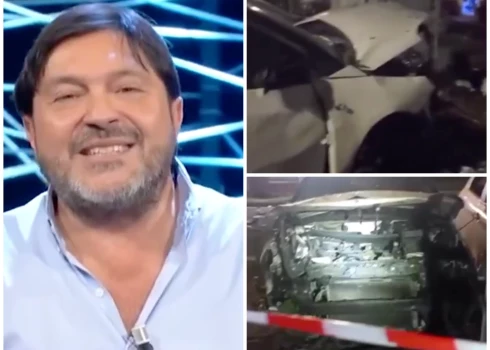Sprādziens bija tik spēcīgs, ka nodarīja postījumus arī blakus esošajam namam.