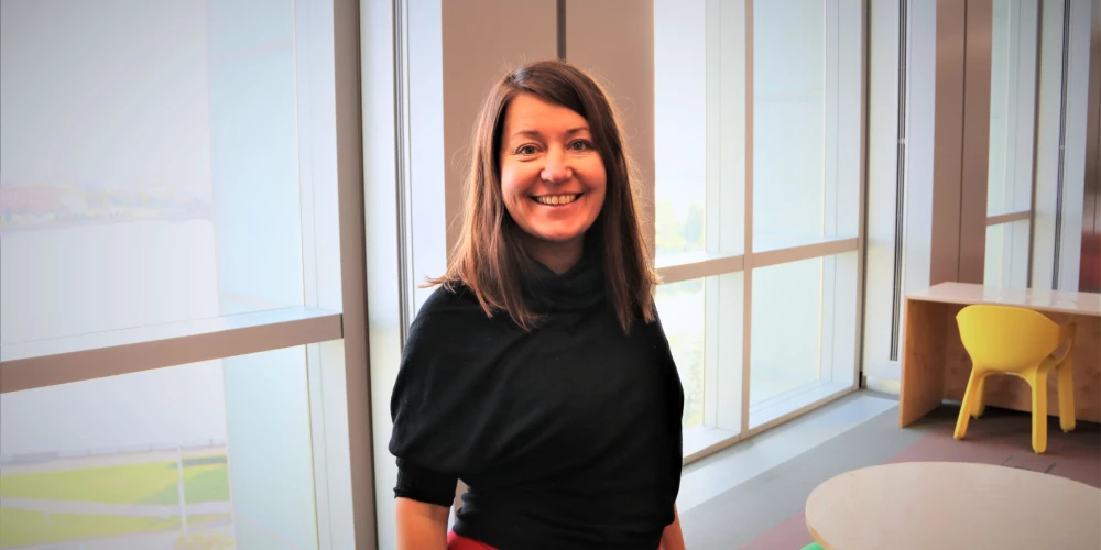 "Latvijas Drošāka interneta centra" izglītības darba vadītāja Liene Valdmane.