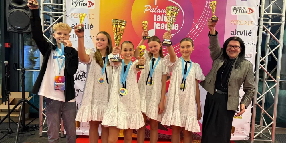 Ventspils dziedātāji izcīnījuši godalgotas vietas starptautiskajā bērnu un jauniešu dziedāšanas televīzijas konkursā Palangā.