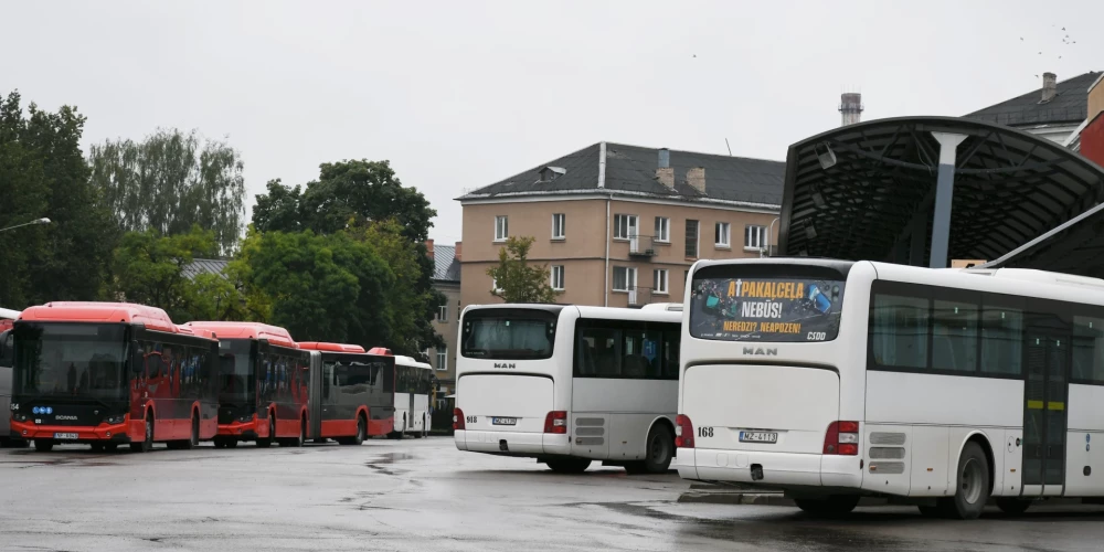 Автовокзал Даугавпилса.
