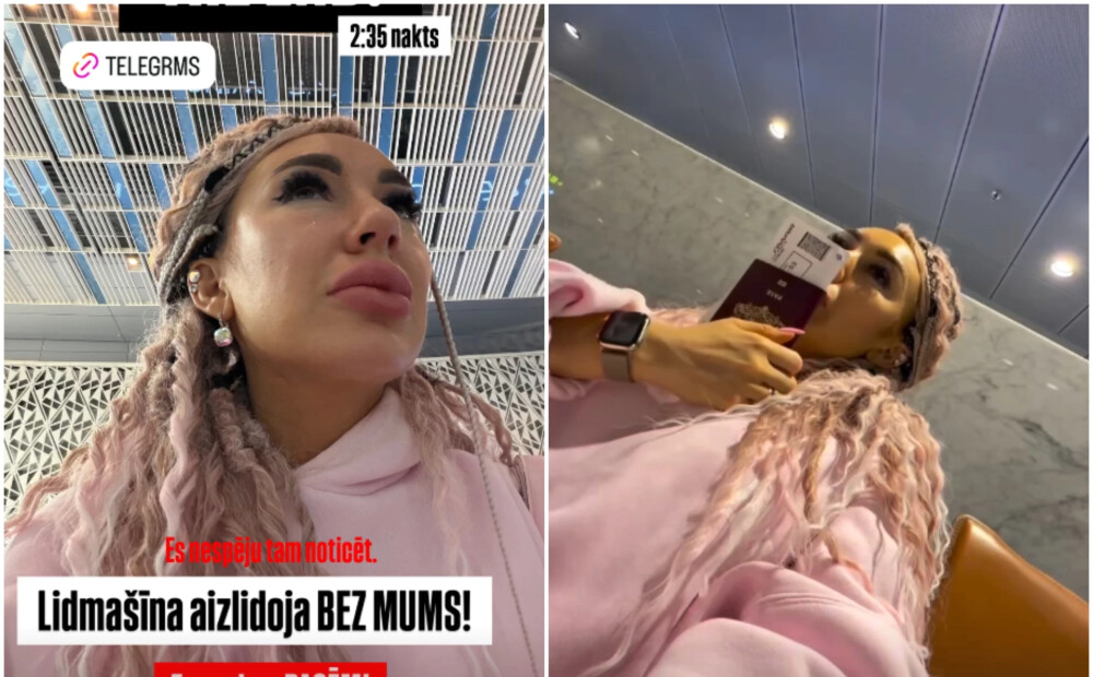 Didrihsonu pāris piedzīvo satraucošu notikumu Apvienotajos Arābu Emirātos – pazaudētu pasu dēļ viņi iestrēguši lidostā