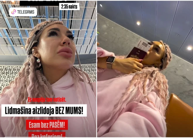 Didrihsonu pāris piedzīvo satraucošu notikumu Apvienotajos Arābu Emirātos – pazaudētu pasu dēļ viņi iestrēguši lidostā