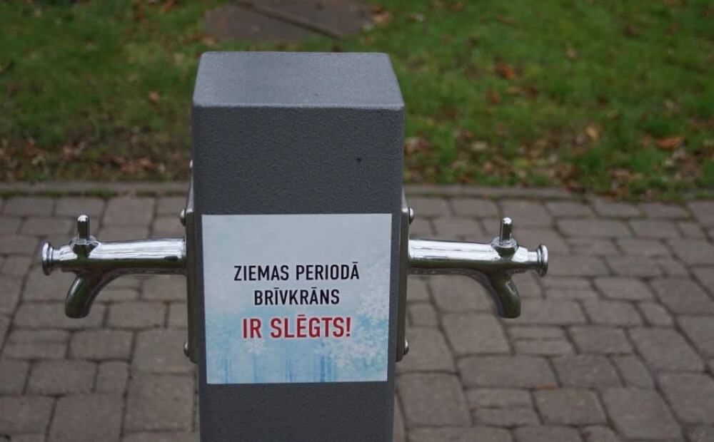 Daugavpilī ziemas sezonā darbosies tikai viens brīvkrāns - Brjanskas ielā 4