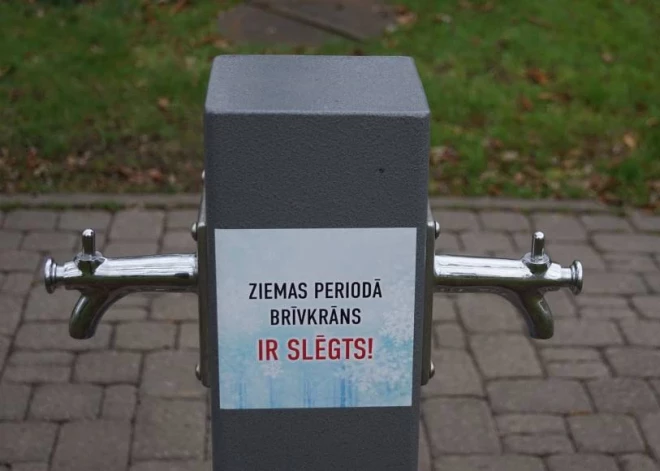Daugavpilī ziemas sezonā darbosies tikai viens brīvkrāns - Brjanskas ielā 4