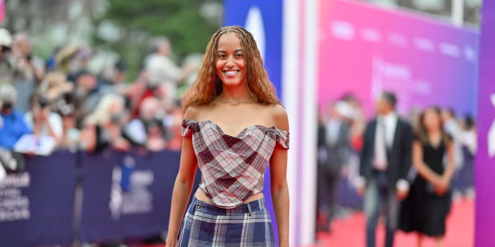 Mālija Anna Obama Dovilas amerikāņu filmu festivālā aizvadītā gada septembrī.
