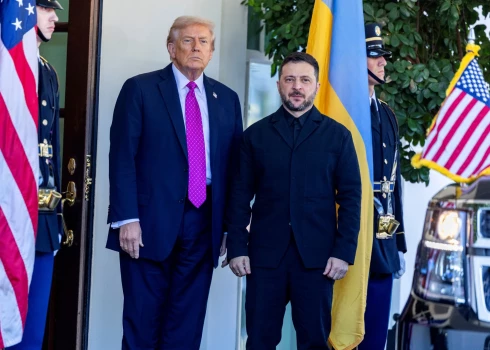 Trampam un Zelenskim bijusi saspringta, atklāta un neērta diskusija.
