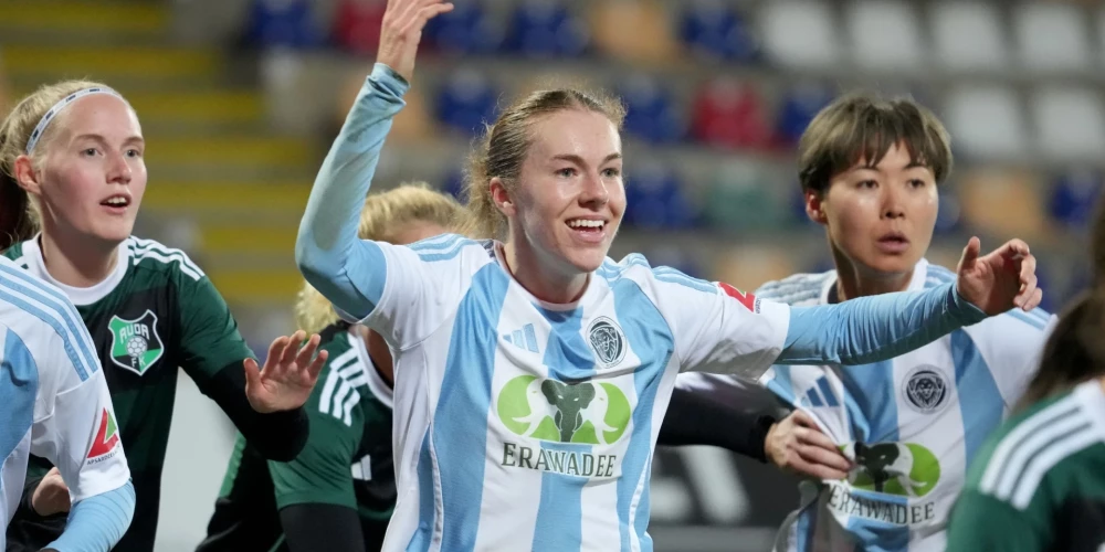 "Riga" futbolistes izcīna Latvijas kausu.