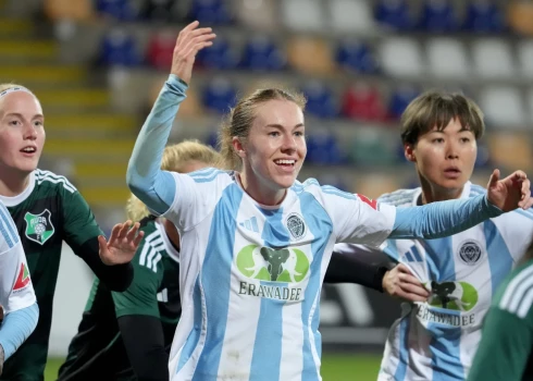 "Riga" futbolistes izcīna Latvijas kausu.