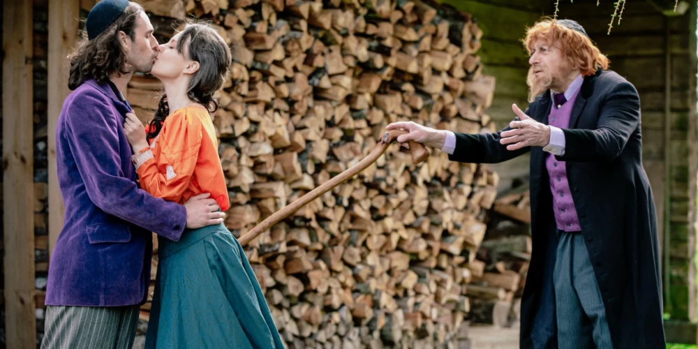 Aina no pēdējām "Skroderdienām Silmačos" Druvienā 2022. gadā (foto no vietnes Ltv.lv)