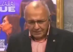 Debašu laikā televīzijā mirst Argentīnas politiķis. Brīdinām, nepatīkams skats!